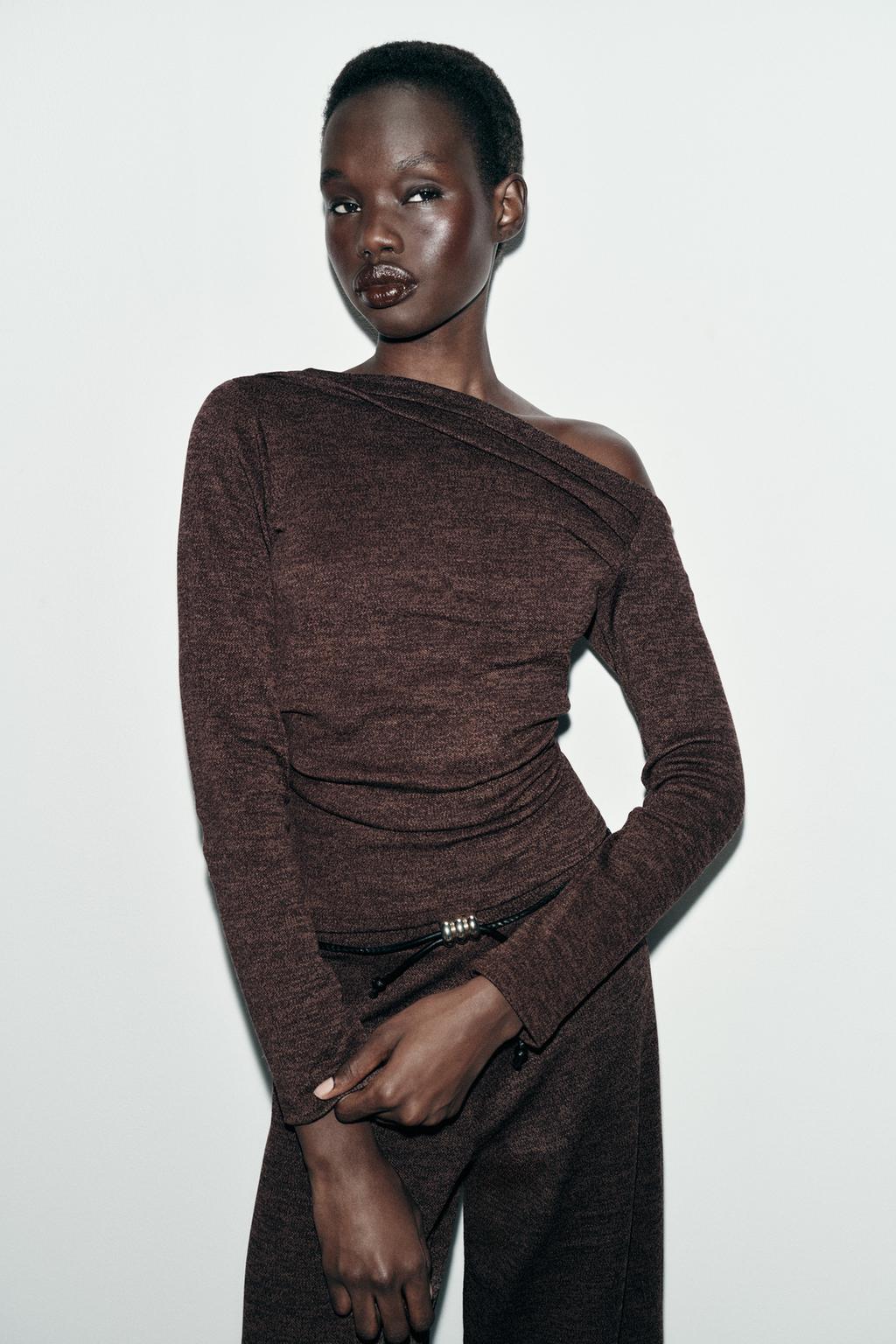 ТОП АСИММЕТРИЧНОГО КРОЯ ИЗ ТКАНИ ПИКЕ