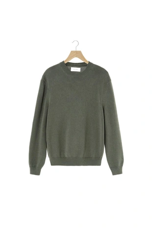 Свитер классического кроя из хлопка- Заказать в России