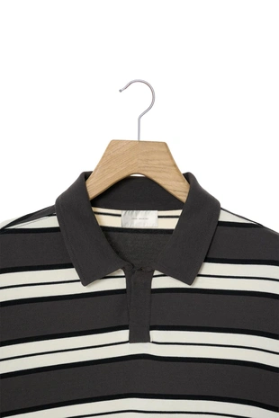 Поло REGULAR FIT в полоску- Заказать в России