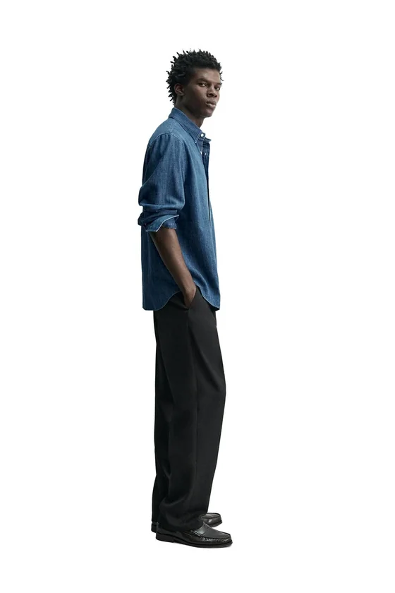 ДЖИНСОВАЯ РУБАШКА ИЗ ДЕНИМА SELVEDGE