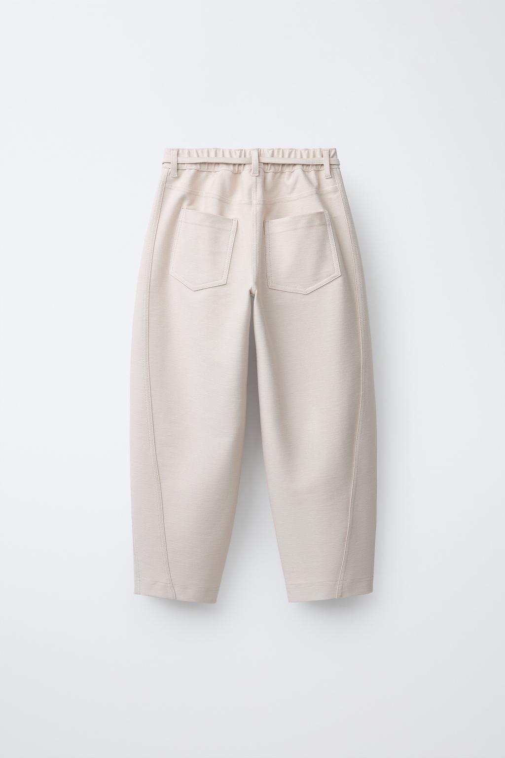 БРЮКИ BARREL НА ШНУРКЕ