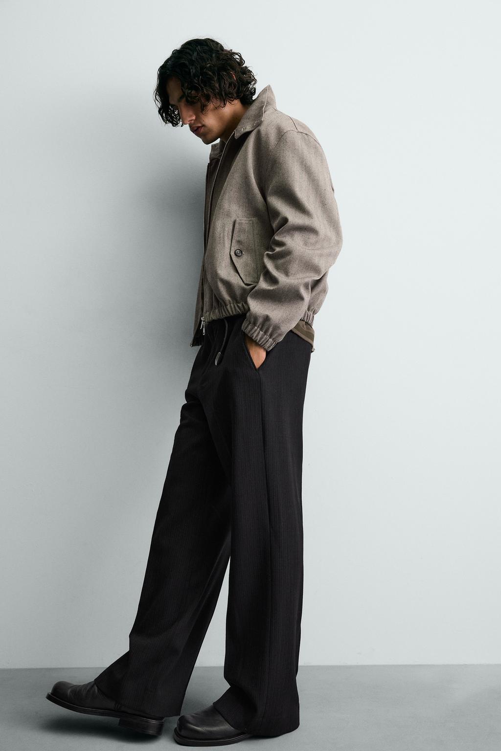 УКОРОЧЕННАЯ КУРТКА В ЕЛОЧКУ