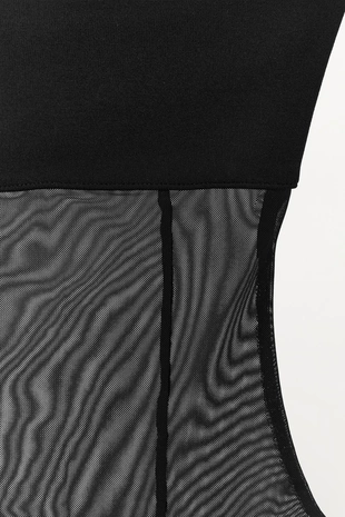 Боди бандо из комбинированного тюля- Заказать в России