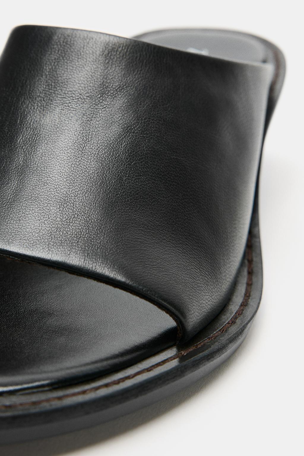 КОЖАНЫЕ САНДАЛИИ-МЮЛИ