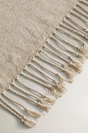 Плед из шениля с кисточками- Заказать в России