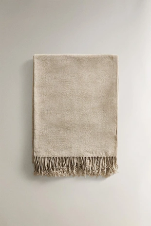 Плед из шениля с кисточками- Заказать в России