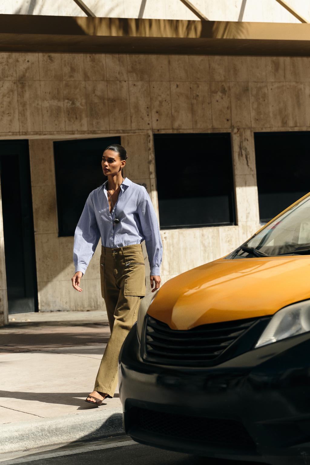 ХЛОПКОВАЯ РУБАШКА В ПОЛОСКУ