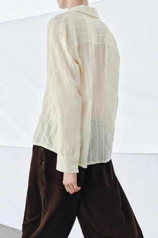 Рубашка в полоску ZW COLLECTION- Заказать в России