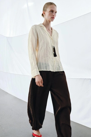 Рубашка в полоску ZW COLLECTION- Заказать в России