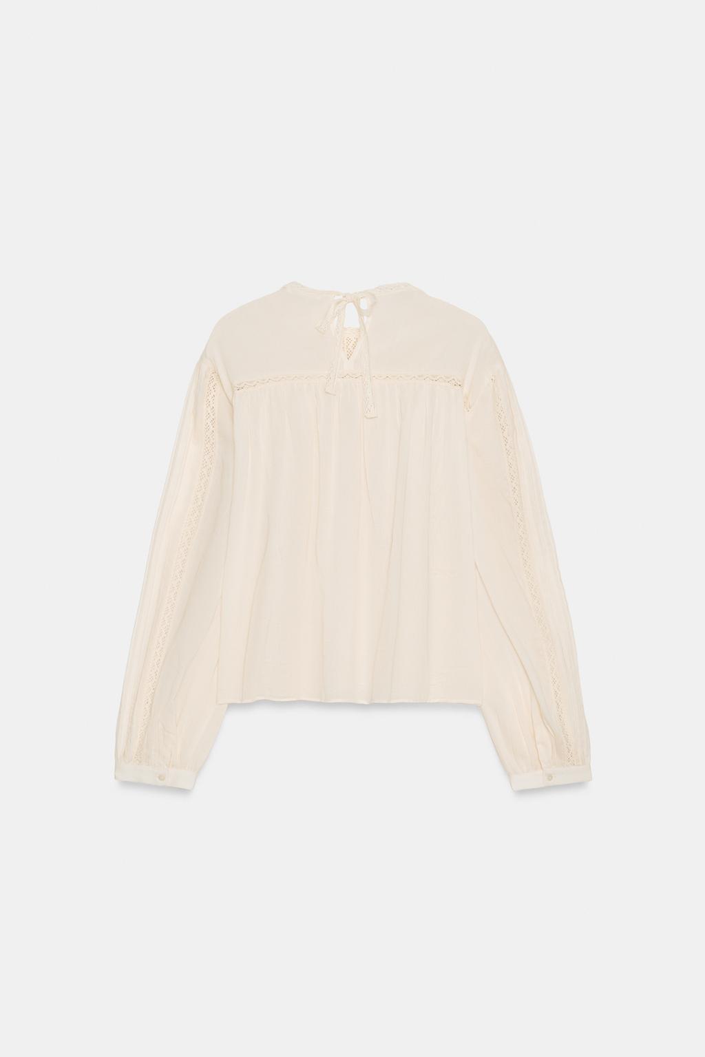 РУБАШКА С ВЫШИВКОЙ ZW COLLECTION