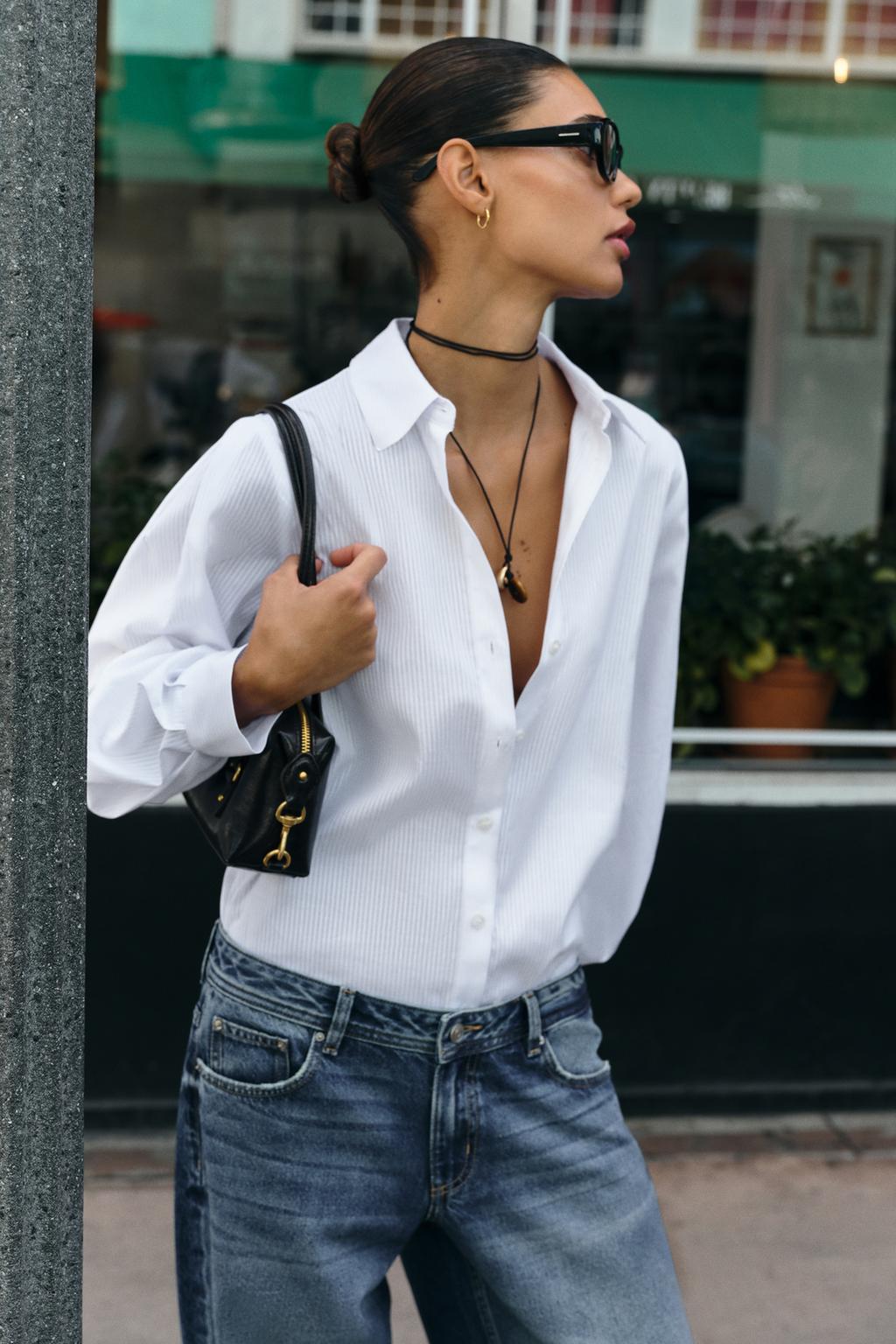 ХЛОПКОВАЯ РУБАШКА В ПОЛОСКУ