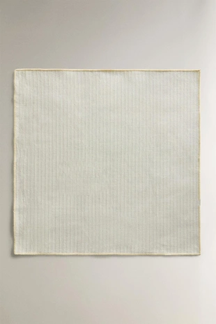 Набор полосатых салфеток с оверлоком (набор из 2 шт.)- Заказать в России