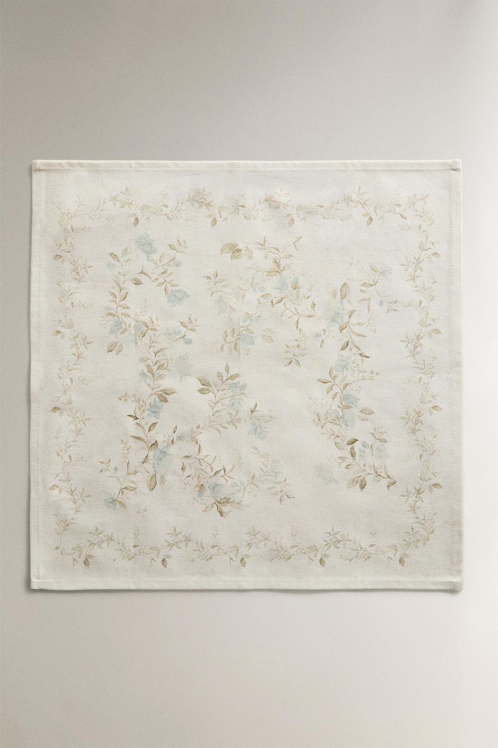 Салфетки с растительным принтом (упаковка из 2 шт.)