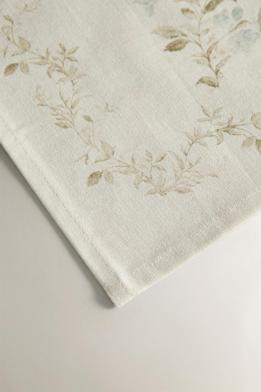 Салфетки с растительным принтом (упаковка из 2 шт.)