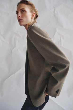 Блейзер с воротником-стойкой — ZW COLLECTION- Заказать в России