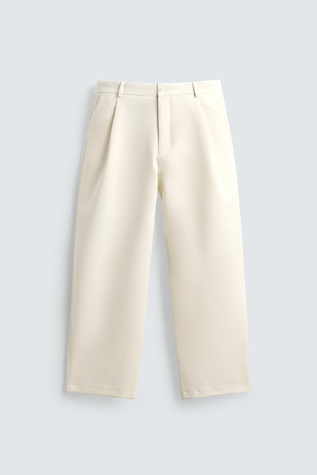 БРЮКИ RELAXED FIT СО СКЛАДКАМИ