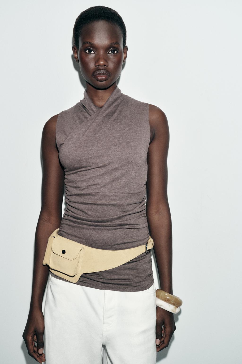 ТОП С ДРАПИРОВКОЙ И СБОРКАМИ