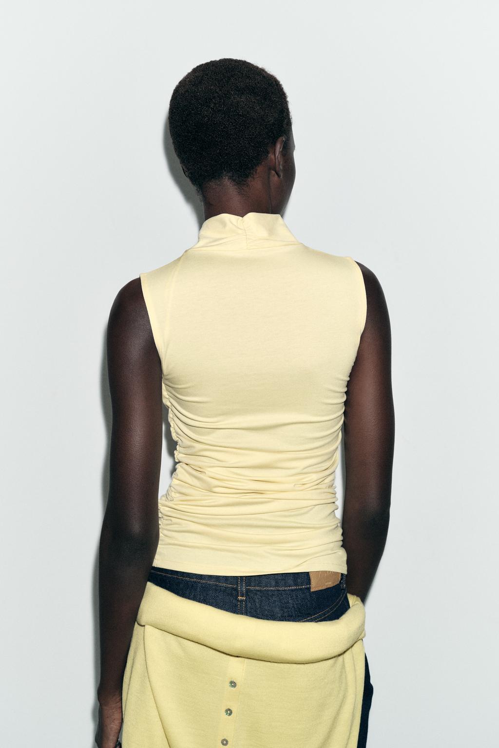 ТОП С ДРАПИРОВКОЙ И СБОРКАМИ