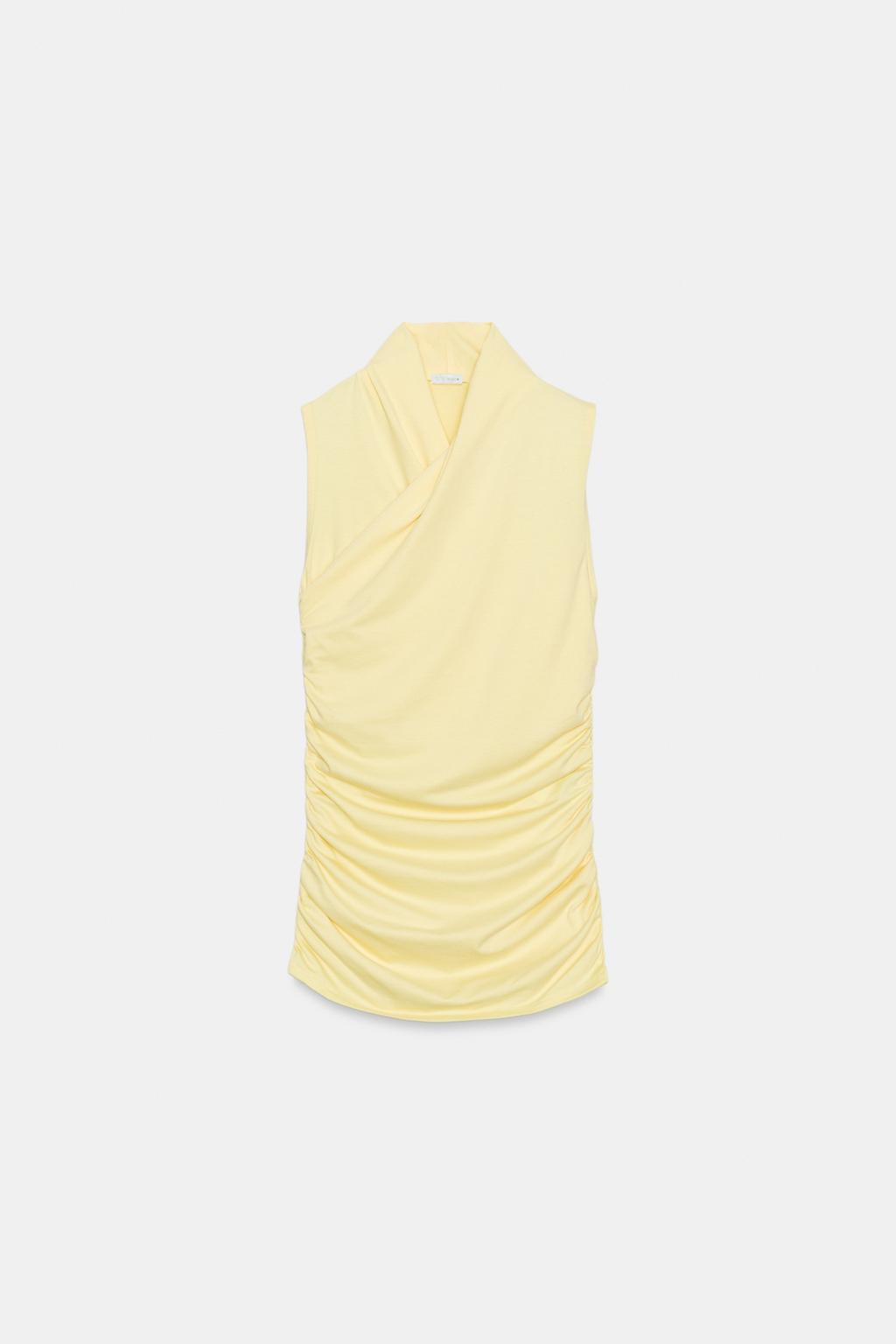 ТОП С ДРАПИРОВКОЙ И СБОРКАМИ