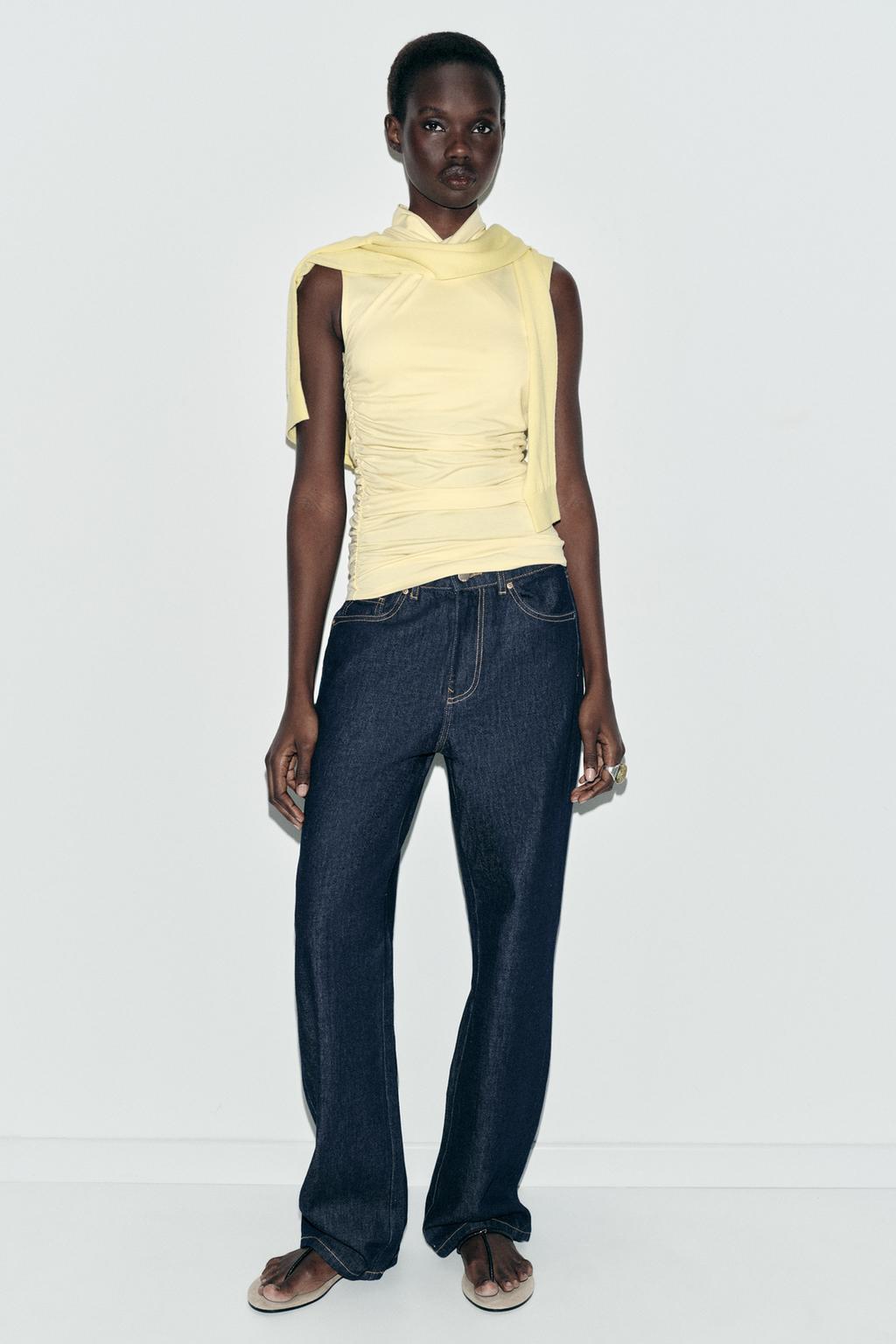 ТОП С ДРАПИРОВКОЙ И СБОРКАМИ