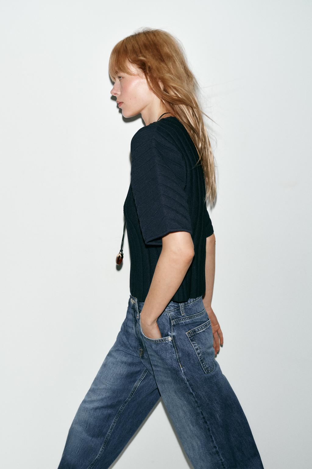 ТОП В РУБЧИК С ОБЪЕМНЫМИ РУКАВАМИ