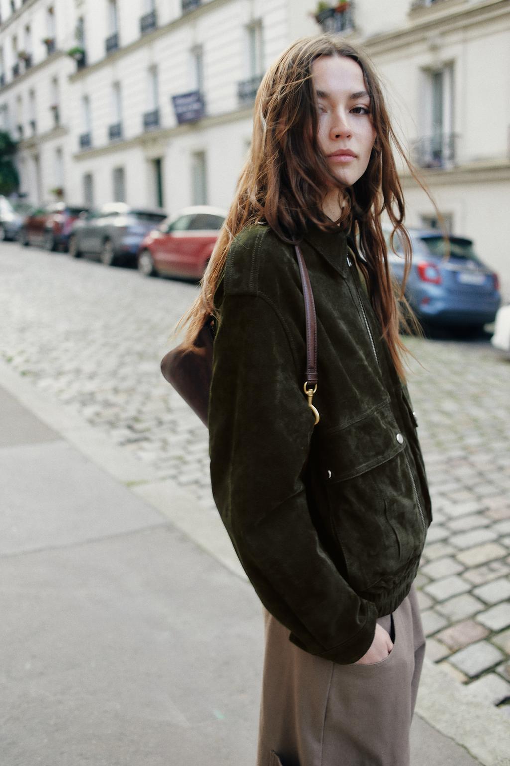 КУРТКА ИЗ 100% НАТУРАЛЬНОЙ ЗАМШИ