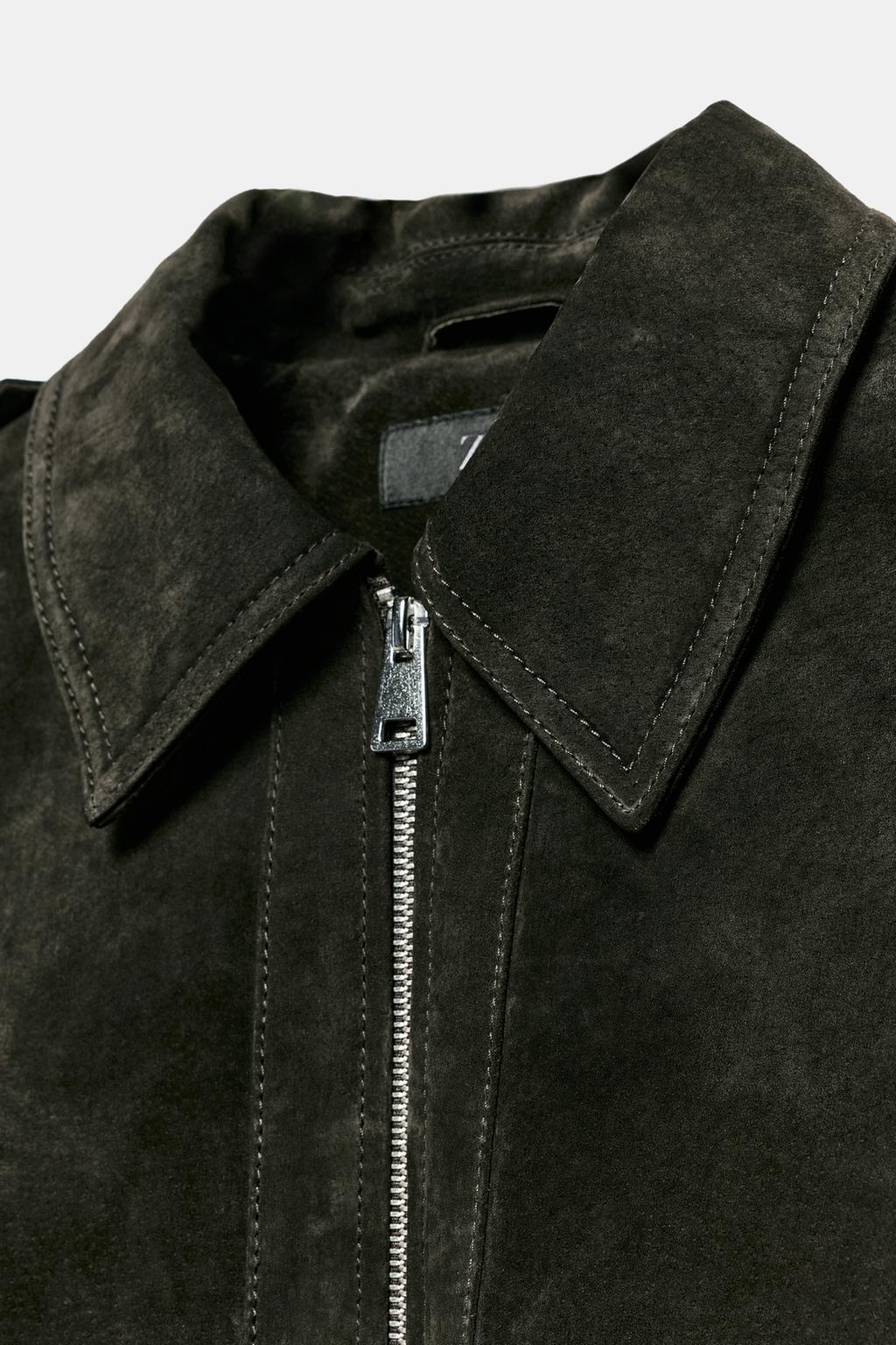 КУРТКА ИЗ 100% НАТУРАЛЬНОЙ ЗАМШИ