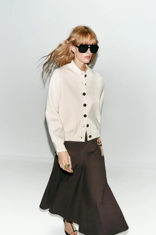 Трикотажный бомбер- Заказать в России