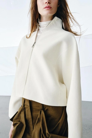 Кардиган на молнии- Заказать в России