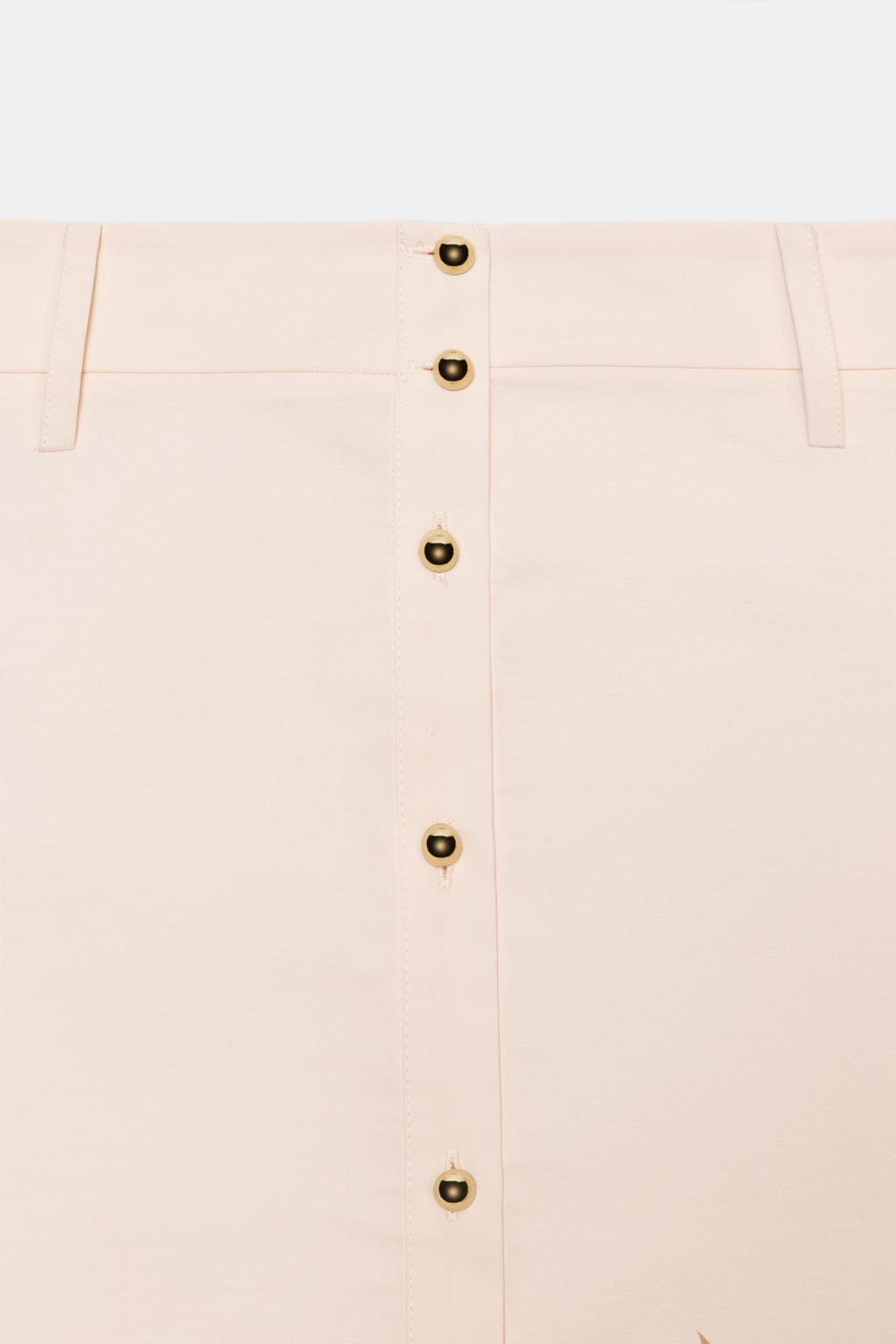 ЮБКА МИДИ С ЦВЕТОЧНЫМ ПРИНТОМ