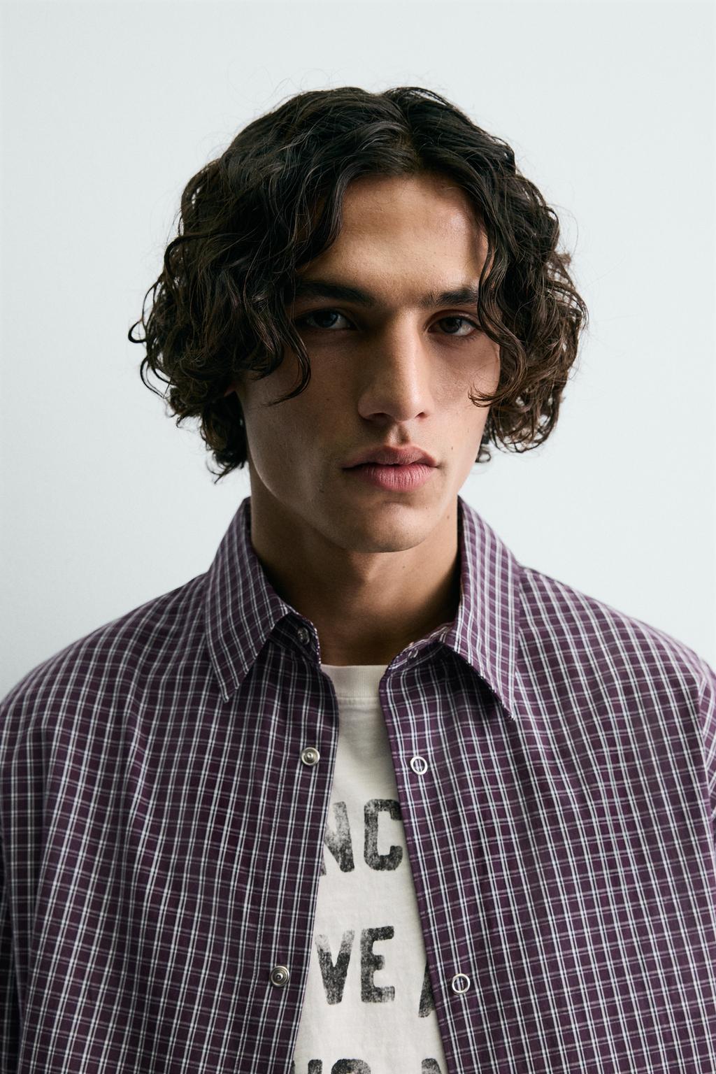 РУБАШКА RELAXED FIT В КЛЕТКУ