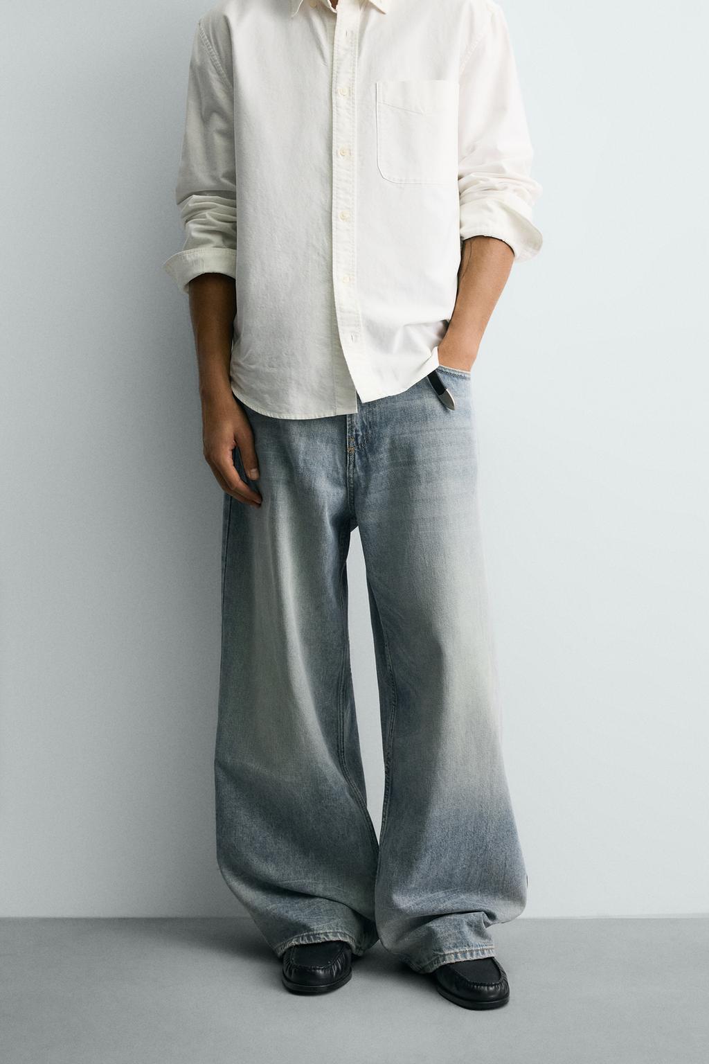 ДЖИНСЫ BAGGY FIT С РАЗРЕЗАМИ