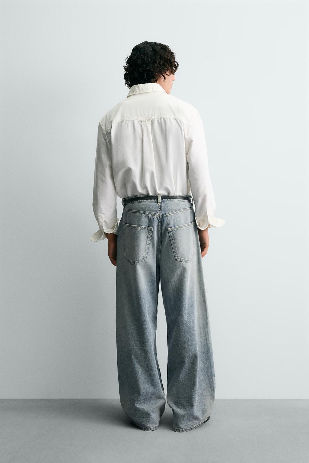 ДЖИНСЫ BAGGY FIT С РАЗРЕЗАМИ