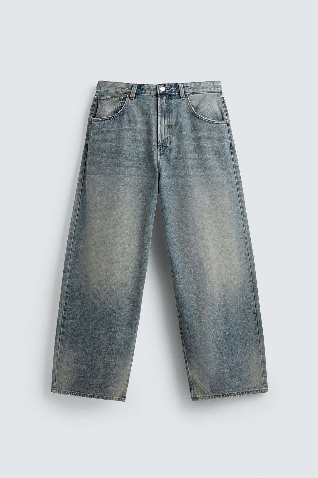 ДЖИНСЫ BAGGY FIT С РАЗРЕЗАМИ