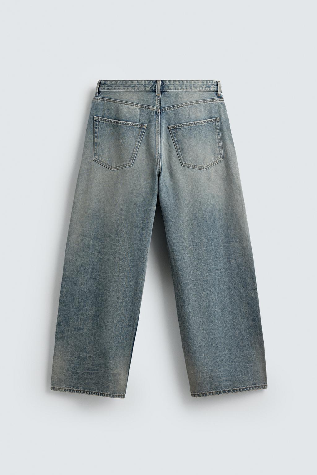 ДЖИНСЫ BAGGY FIT С РАЗРЕЗАМИ