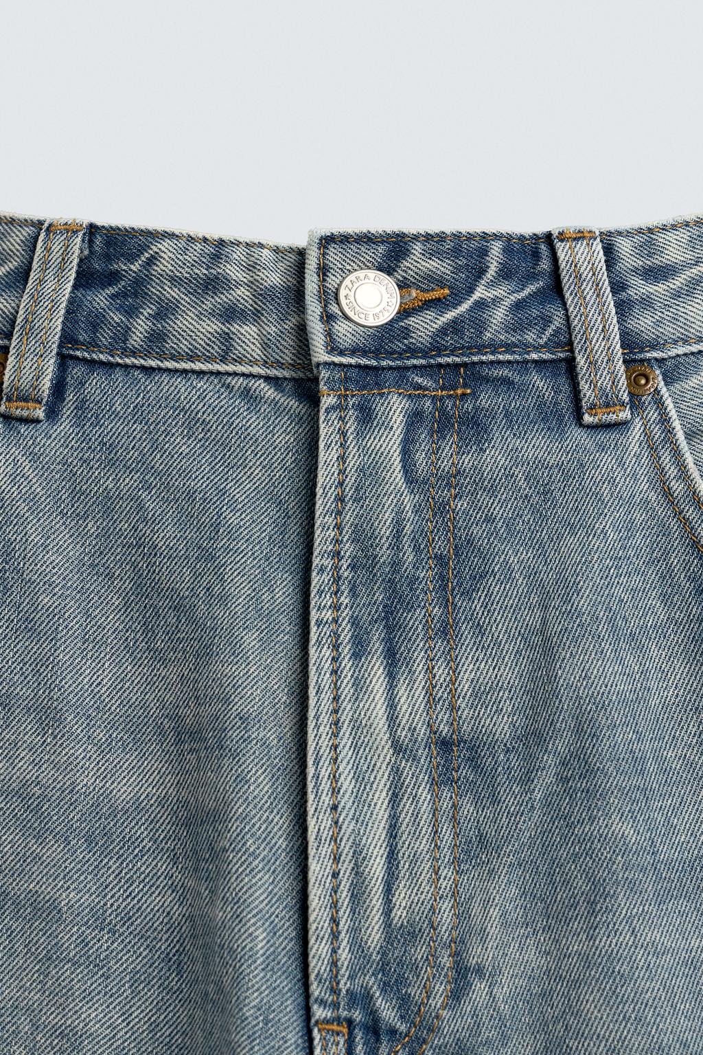 ДЖИНСЫ BAGGY FIT С РАЗРЕЗАМИ