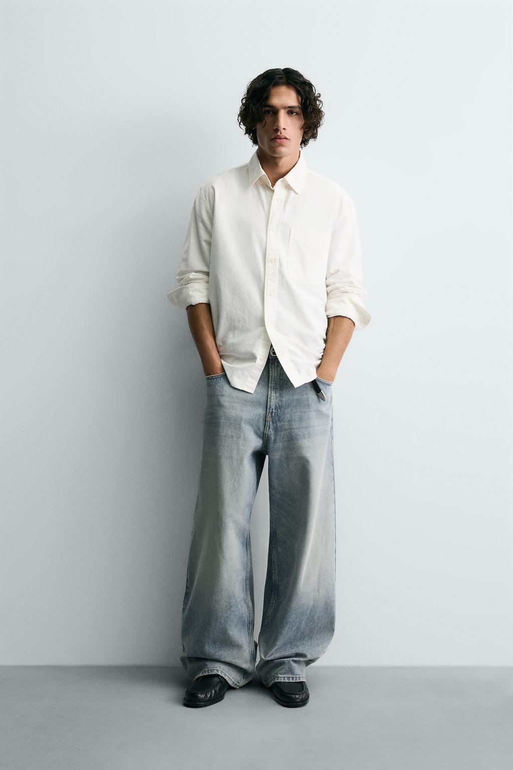 ДЖИНСЫ BAGGY FIT С РАЗРЕЗАМИ