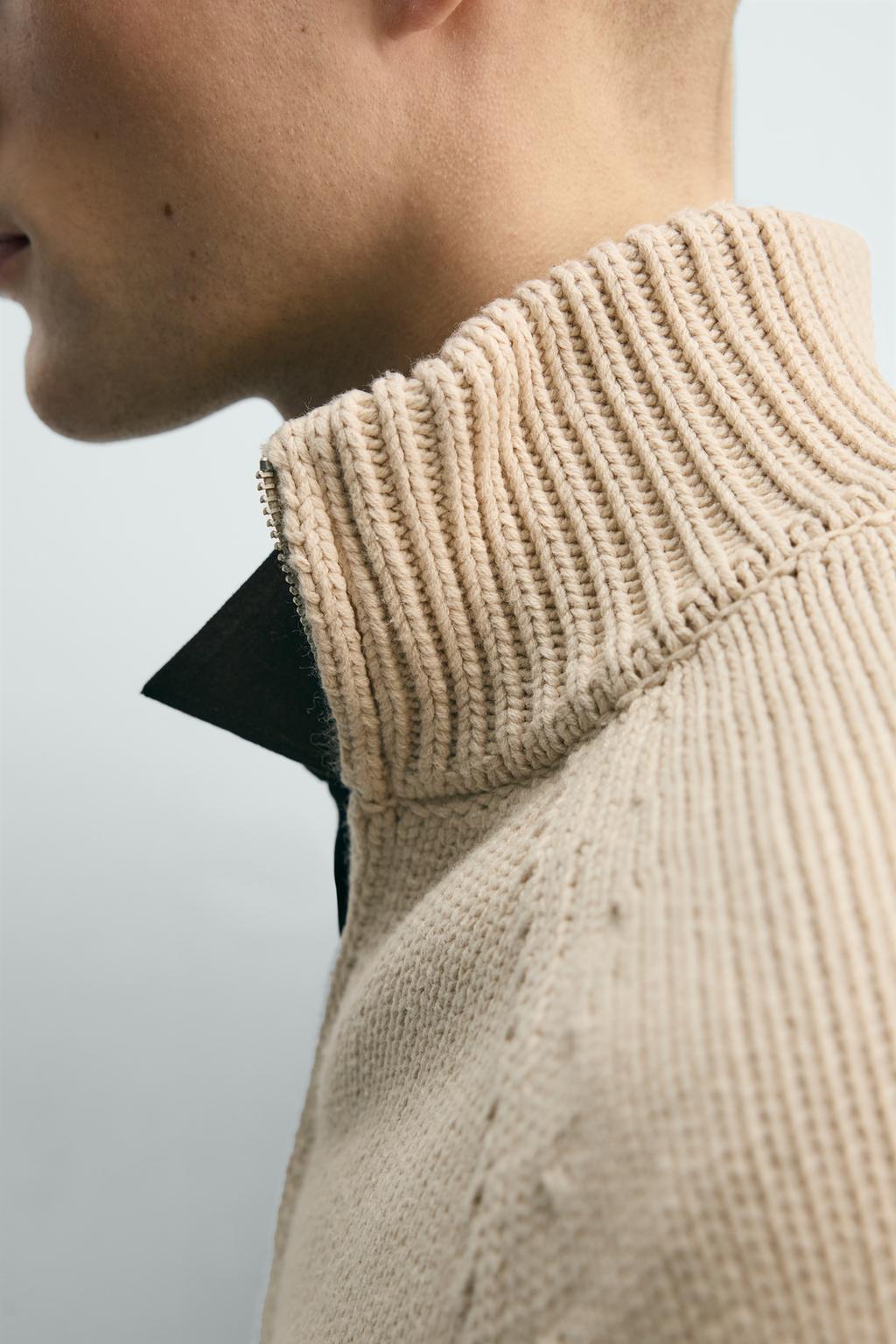 КАРДИГАН СТРУКТУРНОЙ ВЯЗКИ С ЭФФЕКТОМ ПОТЕРТОСТИ