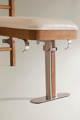 Кожаная скамья для растяжки с возможностью регулировки настенного брусьевого столба- Заказать в России