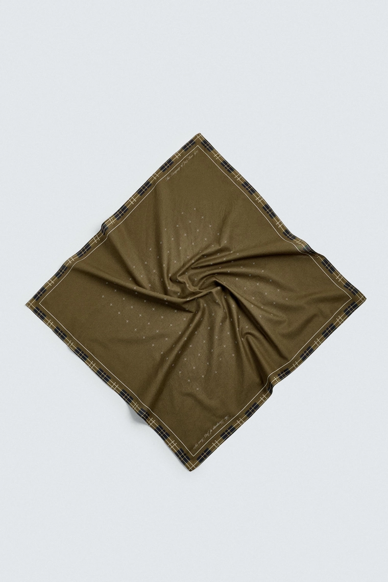 Бандана с геометрическим принтом