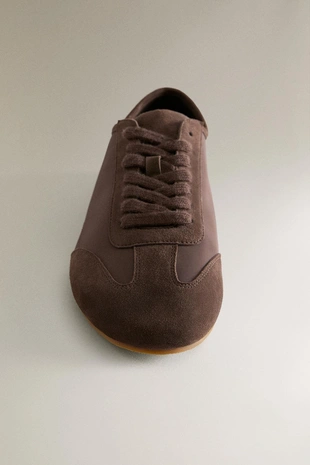 Кожаные кеды- Заказать в России