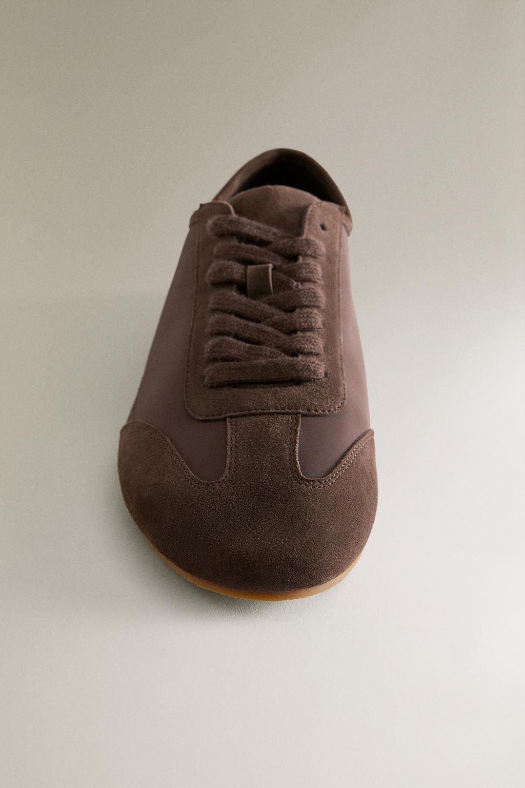 Кожаные кеды