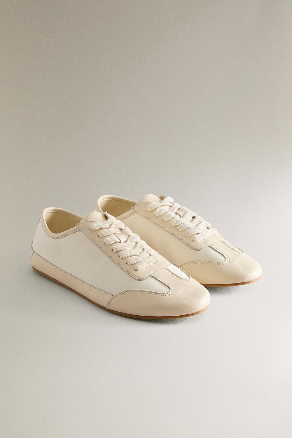 Кожаные кеды