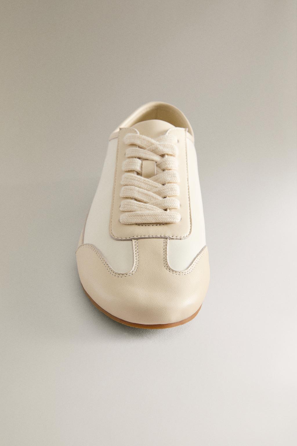 Кожаные кеды