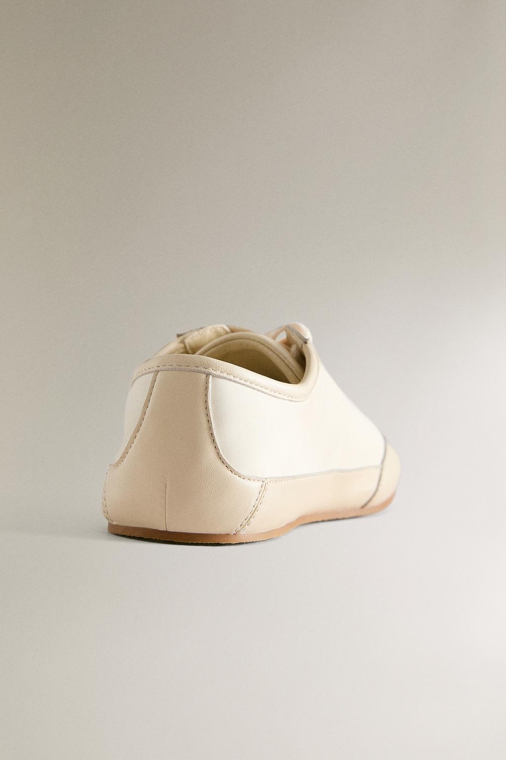 Кожаные кеды