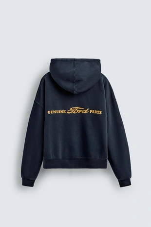Худи с комбинированными надписями FORD ©- Заказать в России