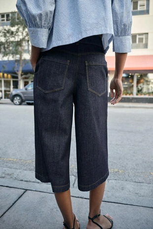 Длинные джинсовые шорты Z1975- Заказать в России