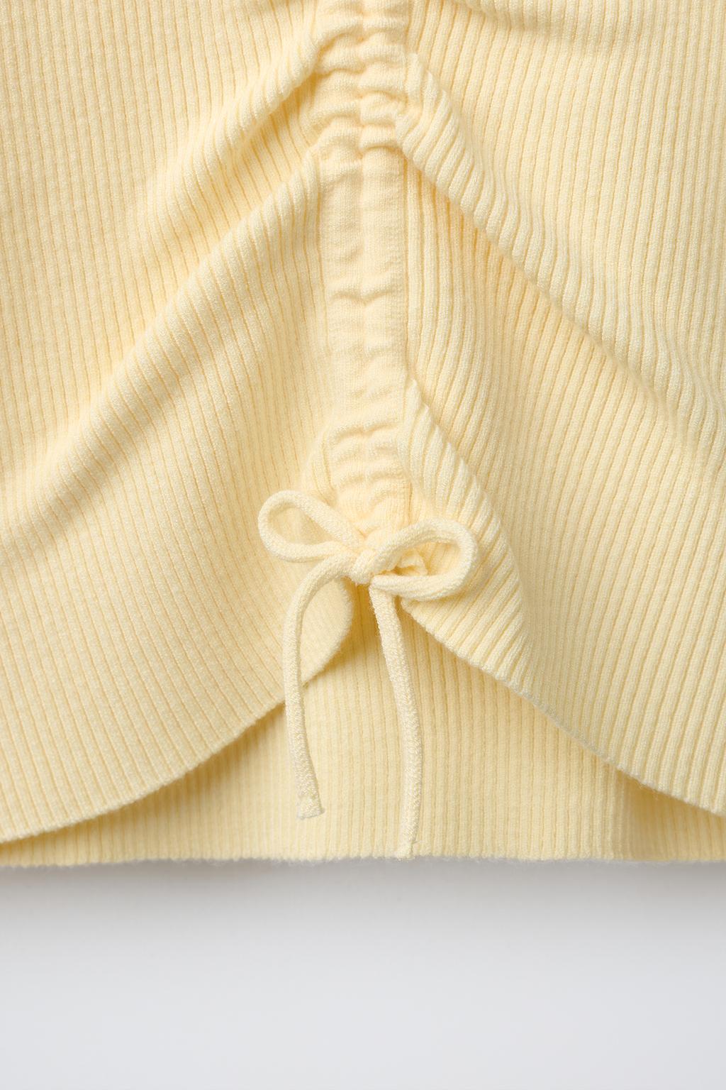 СВИТЕР В РУБЧИК СО СБОРКАМИ