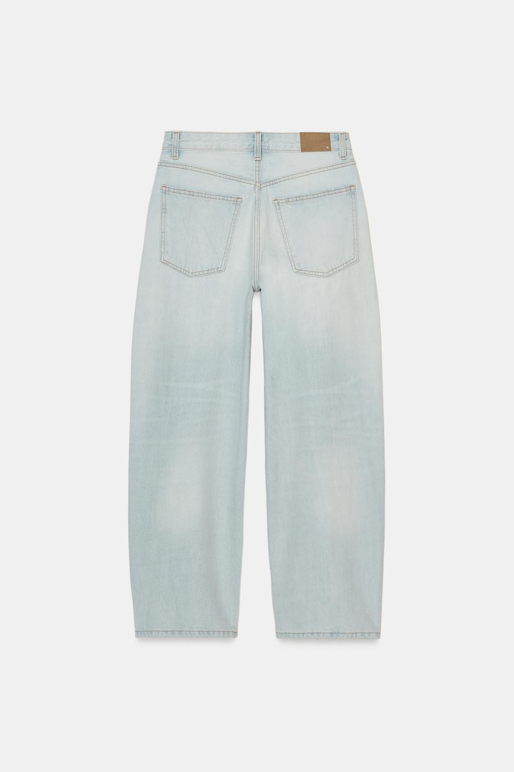 ДЖИНСЫ TRF BAGGY BALLOON СО СРЕДНЕЙ ПОСАДКОЙ