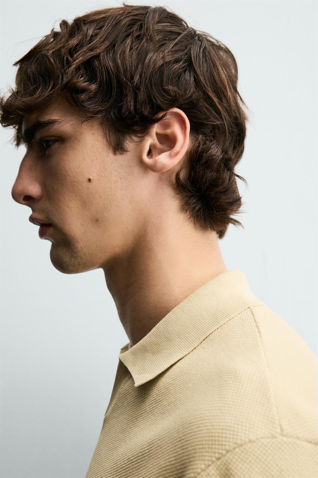 ПОЛО ИЗ РЕЛЬЕФНОГО ТРИКОТАЖА